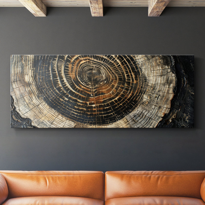 Abstract Series 2 #XXXIII-Wide Gallery Wrapped Canvas, 20" H x 50" W