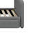 Twin XL  to King Size Upholstered Daybed With Drawers-666152392