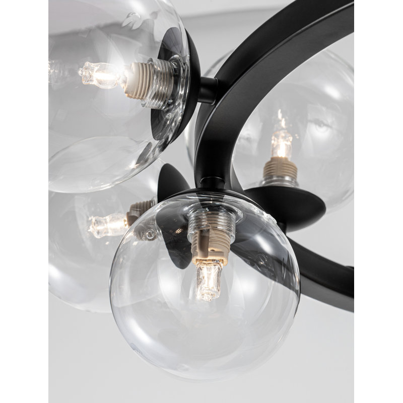 ODILLIA 11 - Light Black Cluster Pendant