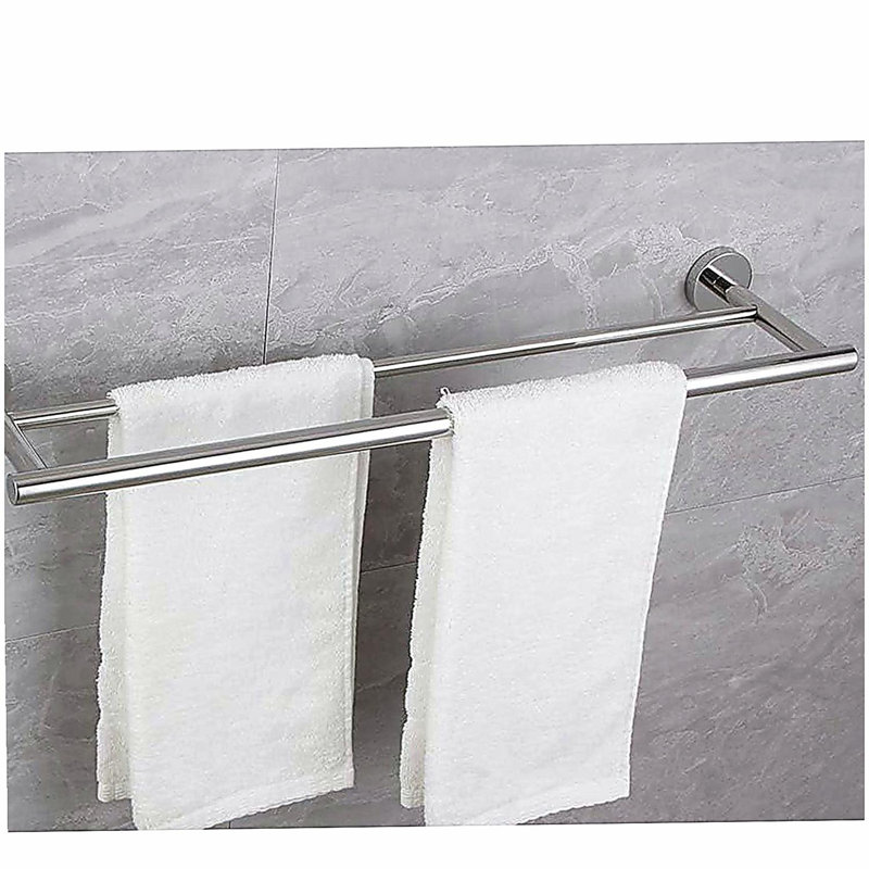Porte-serviettes mural 23,6 po, Chrome chrome