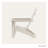 POLYWOOD Nautical Adirondack Chair-1311717435