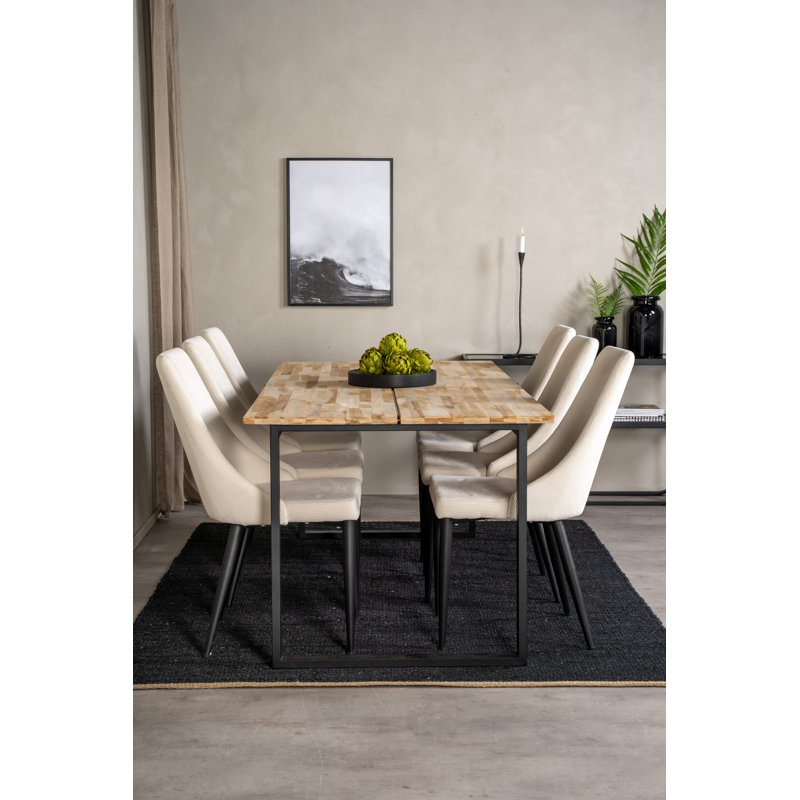 Medon 6 - Person Dining Set