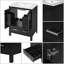 Meuble-lavabo autoportant 24 po avec lavabo simple 24 po-1024382724