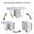 62.9'' L x 28.7'' H Manufactured Wood Dining Table