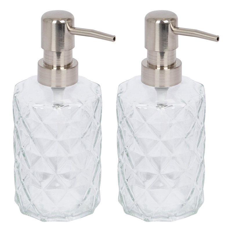 Prism Glass Soap Dispensers - 330ml
