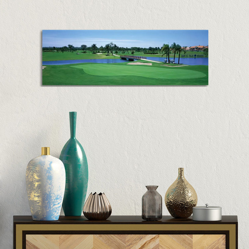 Golf Course Gold Coast Queensland Australia by Panoramic Images - Wrapped Canvas Panoramic Print