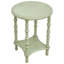 Table de chevet à 2 niveaux, petite table de bout, table d'appoint, table de chevet avec tablette de rangement, tables basses pour petits espaces, chambre à coucher (vert)