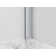 Langham XL 60" W x 80" H Frameless Rectangle Sliding Shower Enclosure with Fixed Panel