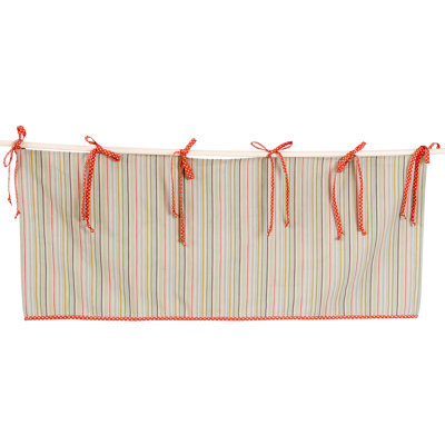 Clendon Cotton Striped Tailored Window Valance