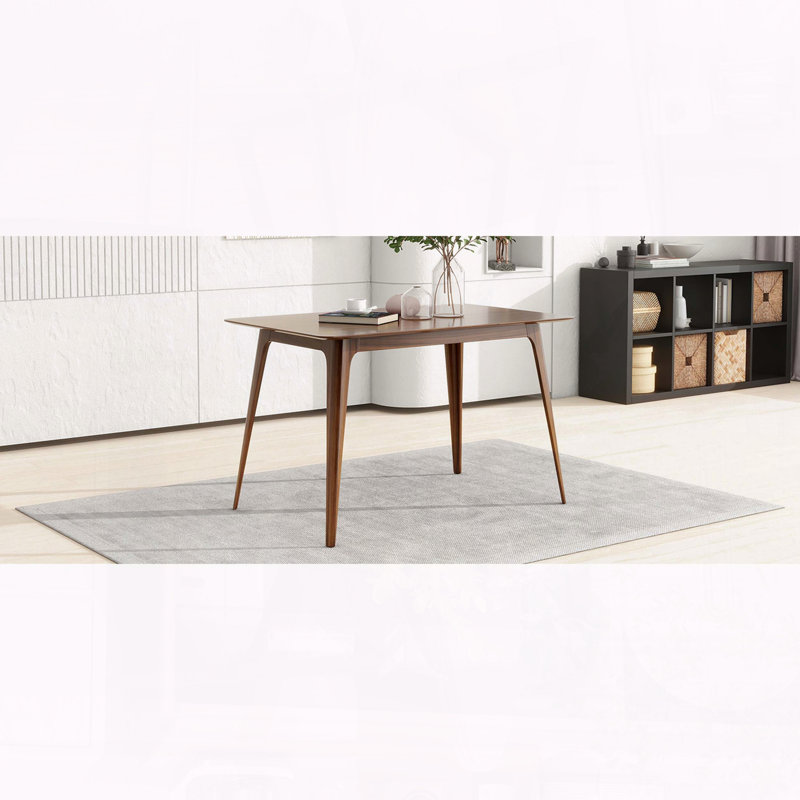 Table de salle à manger 47,2 pouces Mid-Century