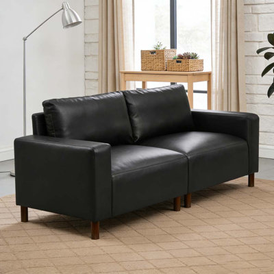 Grand canapé 78,5 po en similicuir PU