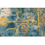 Tapis oriental bleu en coton Agatha-968905366