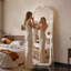 Miroir pleine longueur à DEL incrusté de cristal, miroir mural ou incliné, garantie de 3 ans-1023680275
