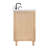 ARIEL Monroe 72 Double Sink Bathroom Vanity with Carrara Quartz Top-99404996