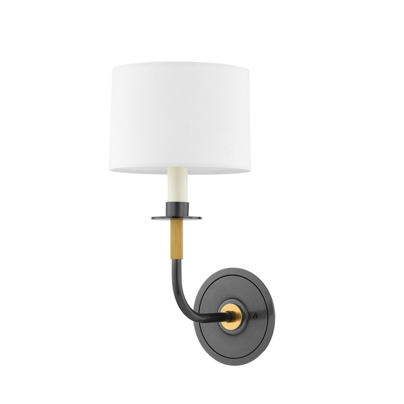 Paramus 1 Light Wall Sconce, Antique Bronze, 14.5" H x 10.75" W x 10.75" D