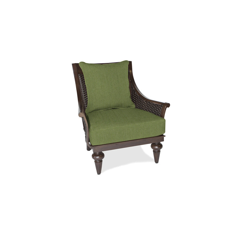Somerby Premium All-Weather Wicker Outdoor Lounge Chair , Sunbrella® Cushions Included