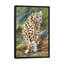 «Snow Leopard Cub Look Back», impression sur toile-33109824-72416319-72416320