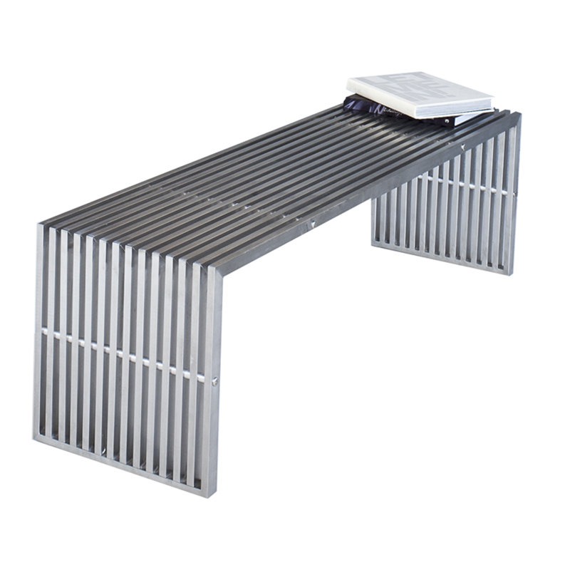 Banc de chambre Jules, argent