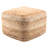 Cicero 18" Wide Square 100% Braided Jute Pouf Ottoman/Foot Stool by Jaipur Living-1357356675