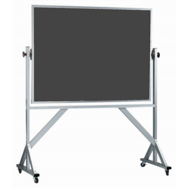 Composition Wall Mounted Chalkboard Size: 4' H x 6' L