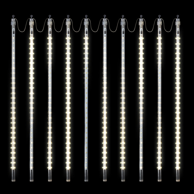  LED Warm White 54 ct Icicle Light String 9 ft.