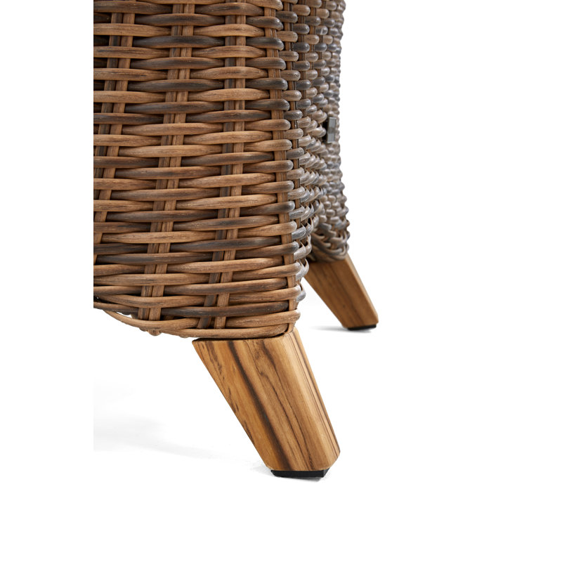 Truss Outdoor Teak Dining Armchair
