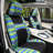 Tartan57 Plaid Print Seat Covers Combo Full Set-63545259