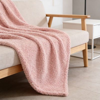 Extra Large Fluffy Fleece Throw Blanket For Couch And Bed, Ultra Soft Lightweight Jacquard Blanket For All Seasons, Cozy And Warm Home Decor