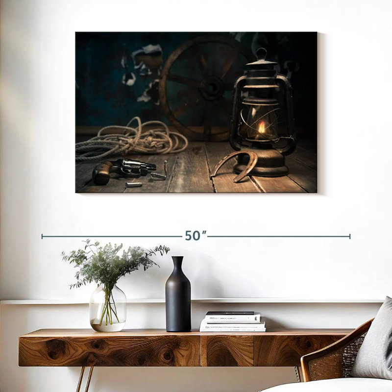 Style occidental Lelar, H 26 po x l 39 po