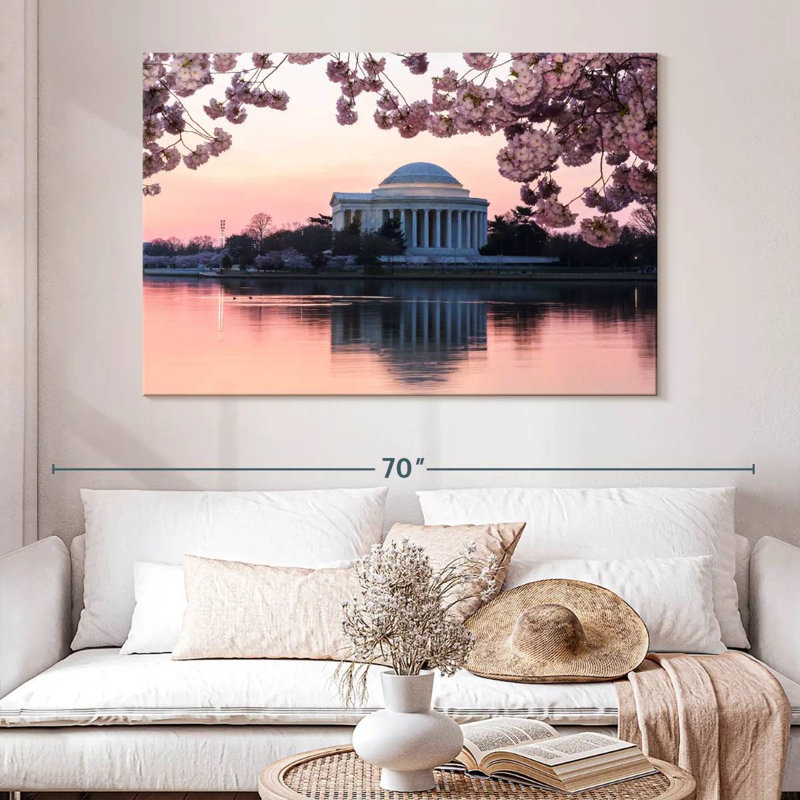 Lilie Jefferson Memorial, H 34 po x l 51 po