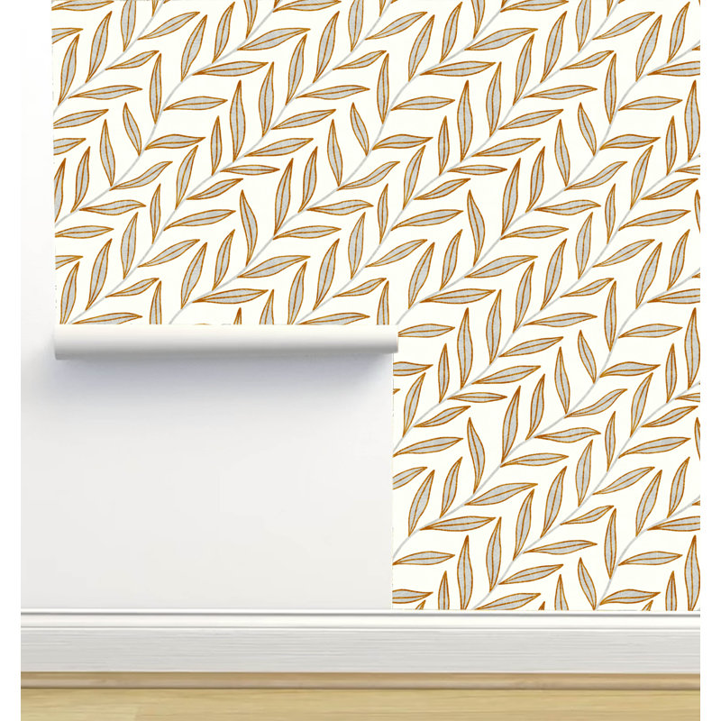 Rouleau de papier peint texturé L 12 pi x l 2 pi Amy Mac Ready Designs, Or
