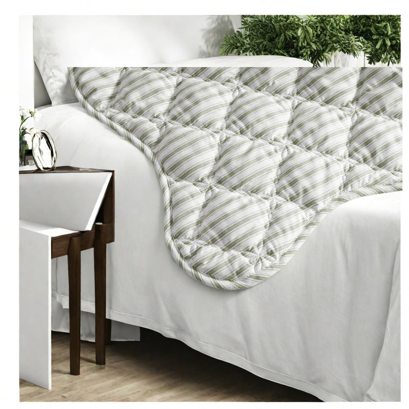 Ensemble de literie réversible, lit double en polyester doux, courtepointe Farmhouse Home