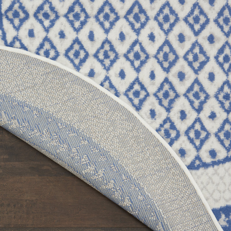 Moroccan Indoor Rug, Round 5'