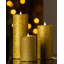 Bougie pilier classique DEL sans flamme scintillante à piles-97893834-104397820