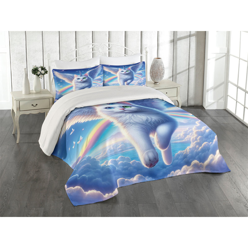Polyester Coverlet, Queen Coverlet + 2 Standard Shams