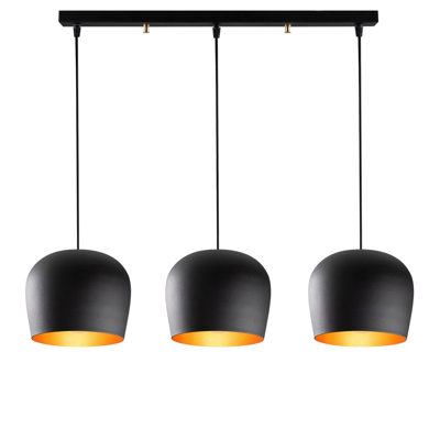 Rosetto 3 - Light Kitchen Island Square / Rectangle Chandelier
