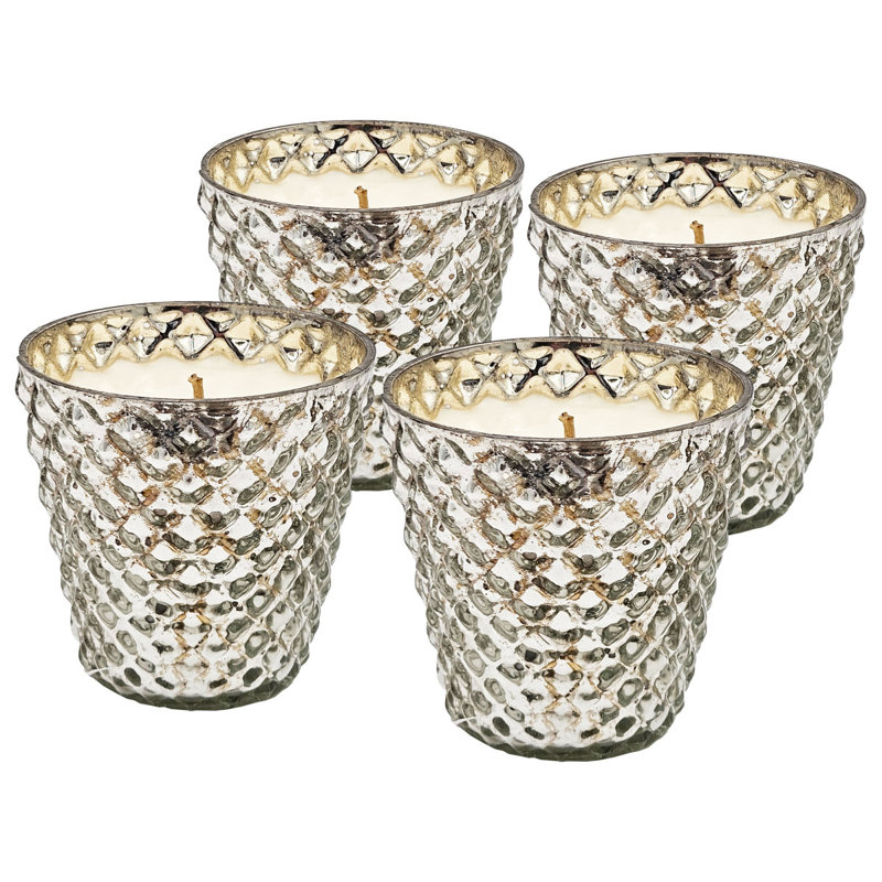 Bougie en cire de soja parfumée S / 4