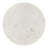 Javier Minimalist 17.75" Round Solid White Marble End Table, Geometric Cross Base Glossy Accent Side Table for Living Room & Bedroom-1868084879