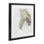 «Sweet Cream Sleeping Puppy», reproduction sous verre encadrée, design par Mary Sparrow