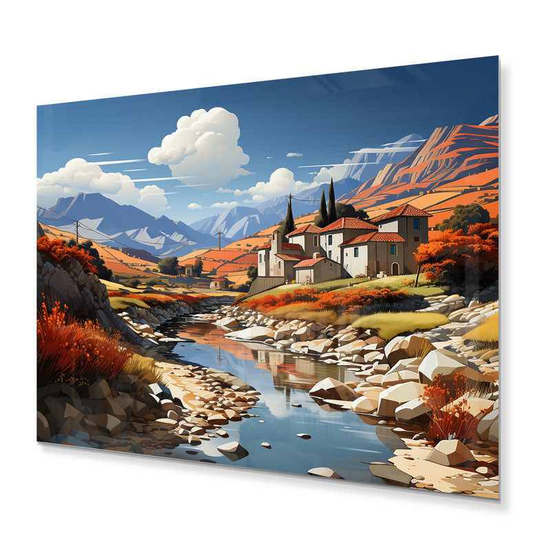- Impressions murales en métal paysage, H 12 po x l 20 po x P 1 po