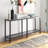Chiang 64'' Unfinished Glass Top Console Table