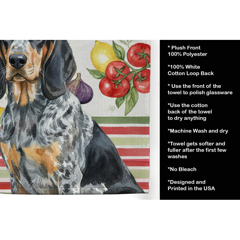 Serviette de cuisine Bluetick Coonhound, Bluetick Coonhound