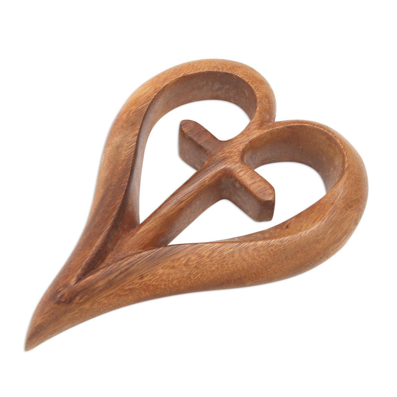 Modern Abstract Wall Decor on Solid Wood