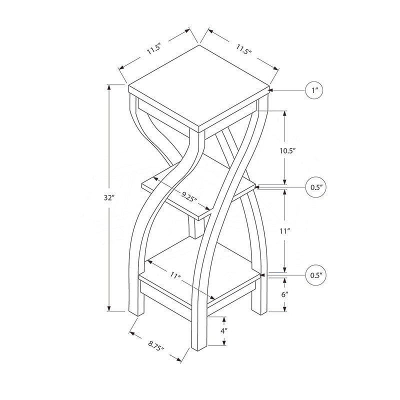 Accent Table, Side Table