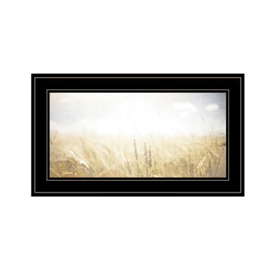 «Fields of Gold», art mural encadré pour le salon, décoration murale par Bluebird Barn