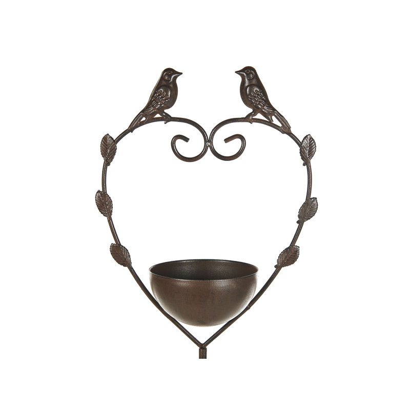 SPARROW Iron Birdbath