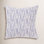Fleurine 20" x 20" Embroidered Throw Pillow