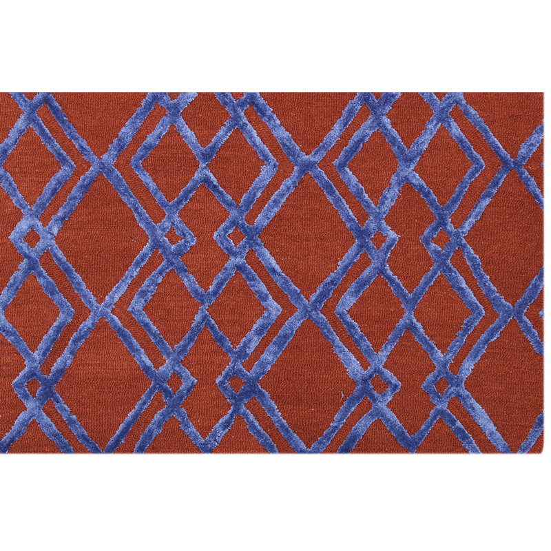 Geometric Hand Woven 153cm X 244cm Area Rug