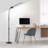 68.5" LED Dimmable Standing Lamp with Double Head,18W Super Bright LED Floor Lamp with Remote-102958272