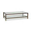 Linley Glass Cocktail Table
